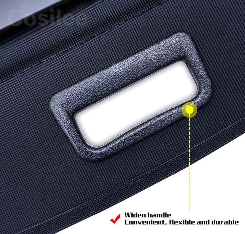 Cosilee Retractable Trunk Cargo Cover for 2019-2023 Toyota Prius (L Eco/XLE/Limited) - Privacy Security Shade Tonneau Shield - Image 5